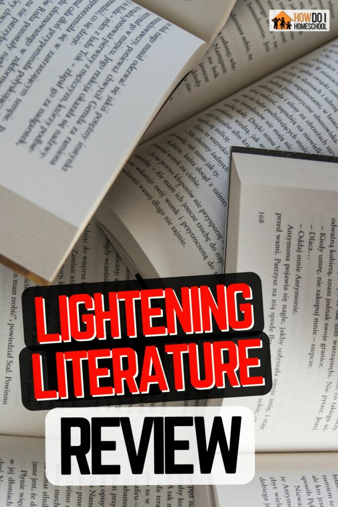 Lightening Literature and Composition curriculum review. Discover the pros and cons, cost, homeschool method, grades format and accreditation. 