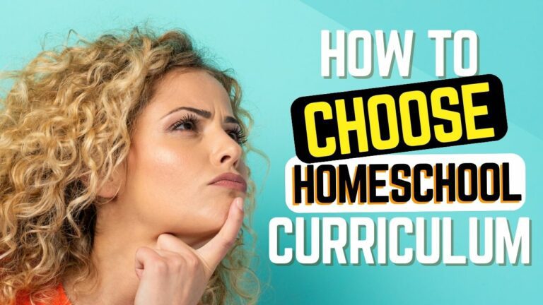 How to Choose the BEST Homeschool Curriculum.