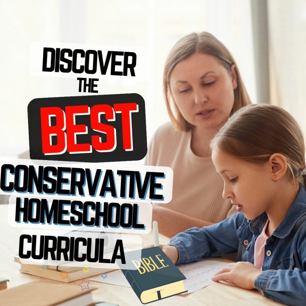 Whether you're after a reformed homeschool curriculum, like something from the Baptists, or something else conservative, take a look at these conservative homeschool curriculum options. 