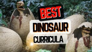 Best dinosaur homeschool curriculum options. Discover these creation science options for dinosaur curriculum.