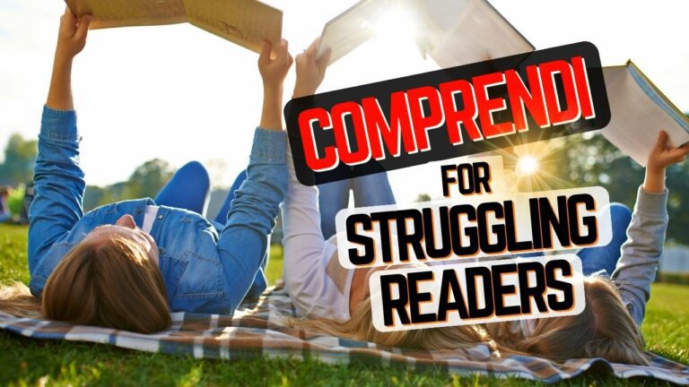 Comprendi Homeschool Reading for Struggling Readers. A Review of this program.