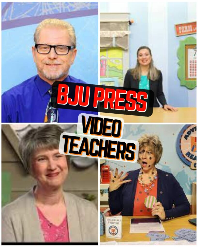 BJU Press video teachers are fun and present the teacher-led video lessons in a hands-on engaging way. We love this homeschool program!