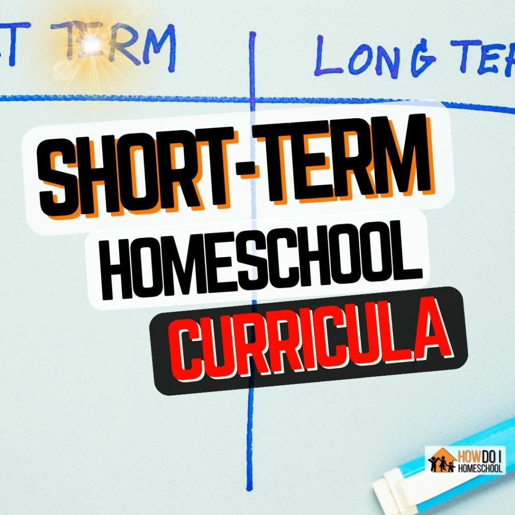 If you're having trouble with school, consider some temporary homeschooling using these short term homeschool curriculums. 