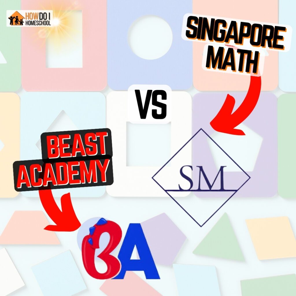 Are your kids bored with traditional math programs? Do they need more of a challenge? These two advanced math programs are the most popular on the market. But, which will suit your family more?  Find out all the details of Beast Academy vs Singapore math in this post.