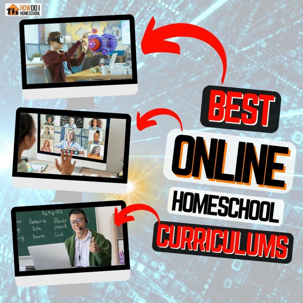 Online school options come in many shapes and sizes. Sometimes these are called online homeschool curriculum. Schools are accredited, while unaccredited providers offer homeschool curriculum (usually a lot cheaper!).