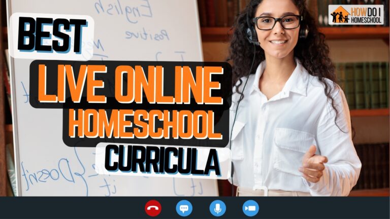 Best LIVE Online Homeschool Curriculum for home education.