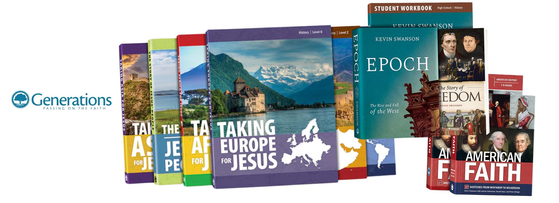 Various Generations History curriculum for grades.